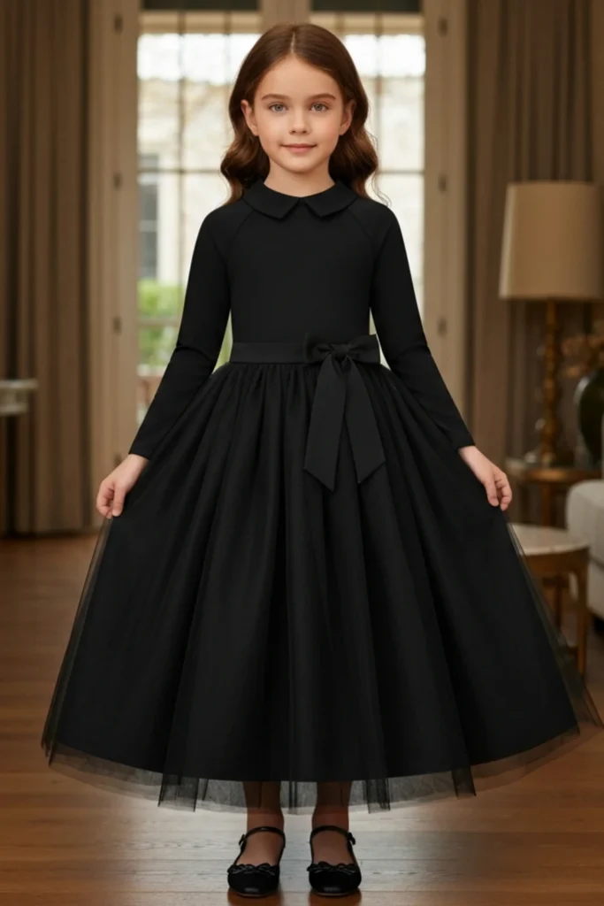 Toddler Black Dress