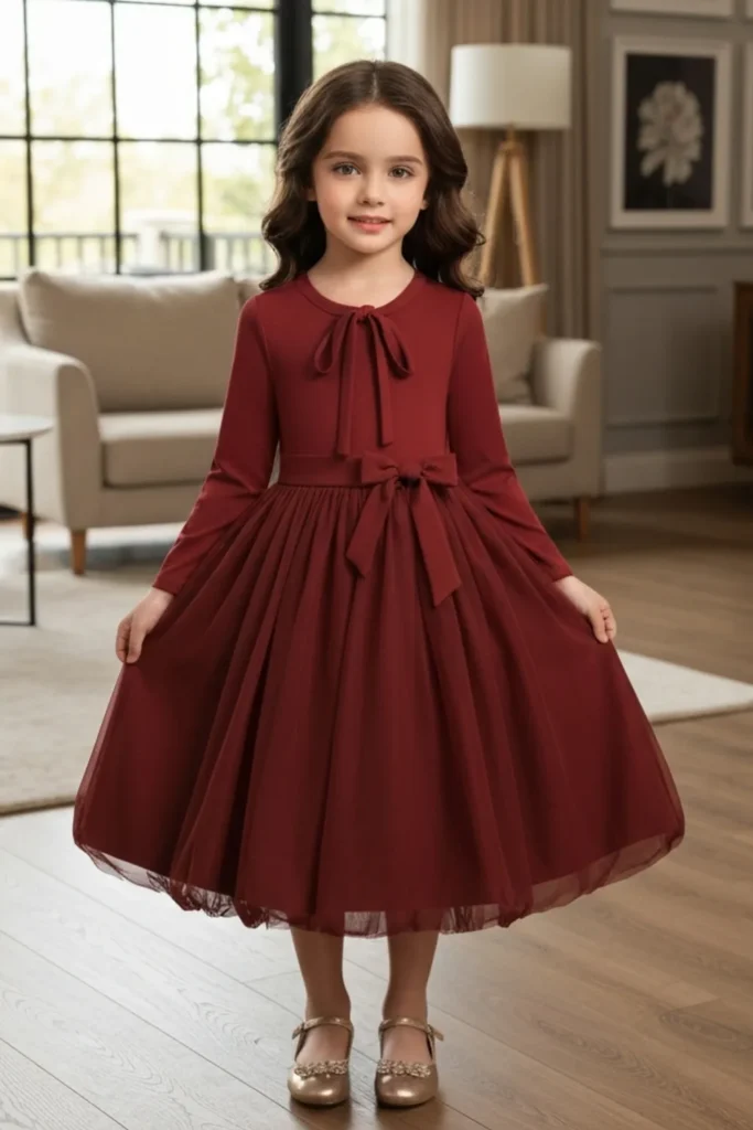 Red Toddler Dress