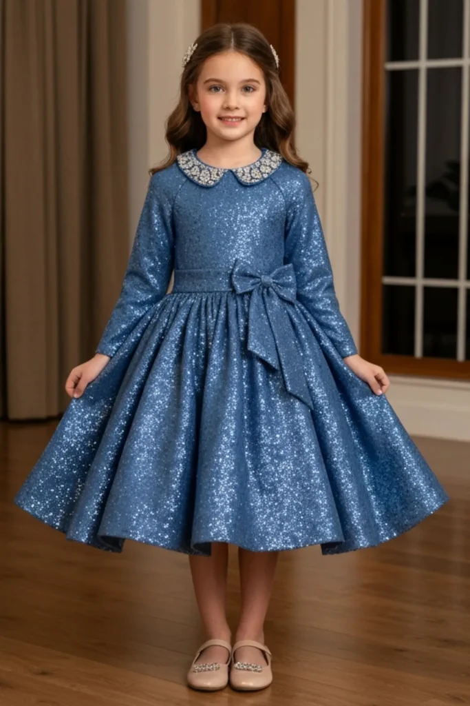 Blue Dresses for Kids