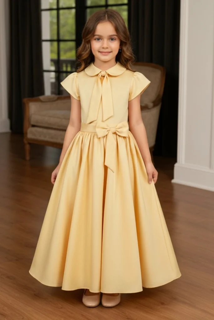 Kids Yellow Dress