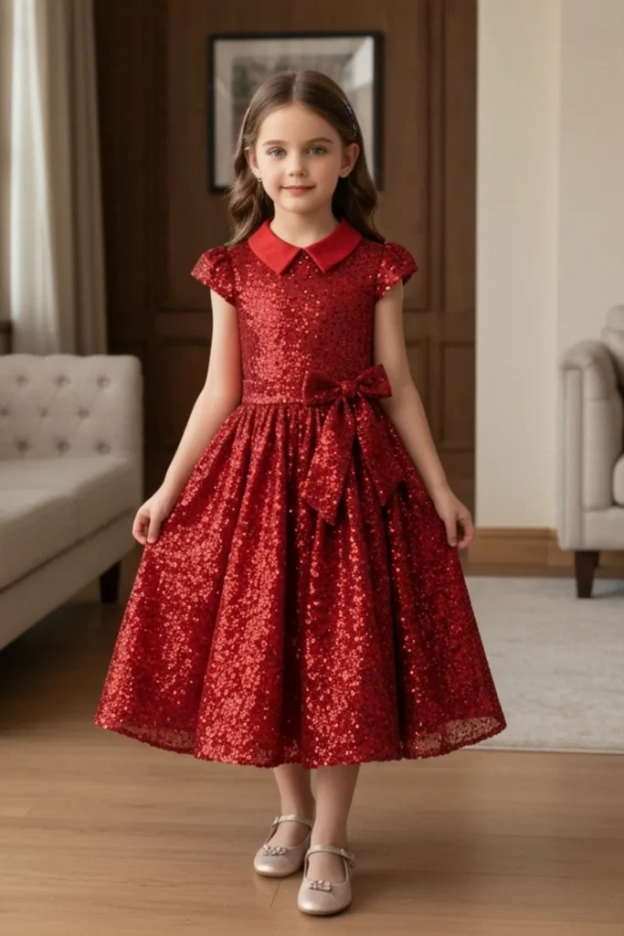 Red Dresses For Kids