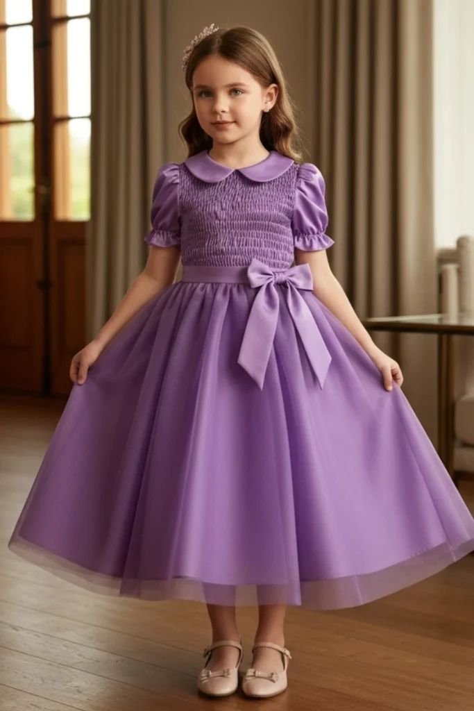 Purple Toddler Dress