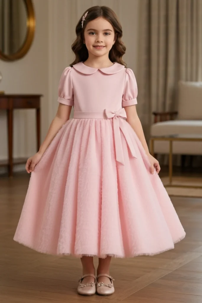 Satin Dresses For Kids