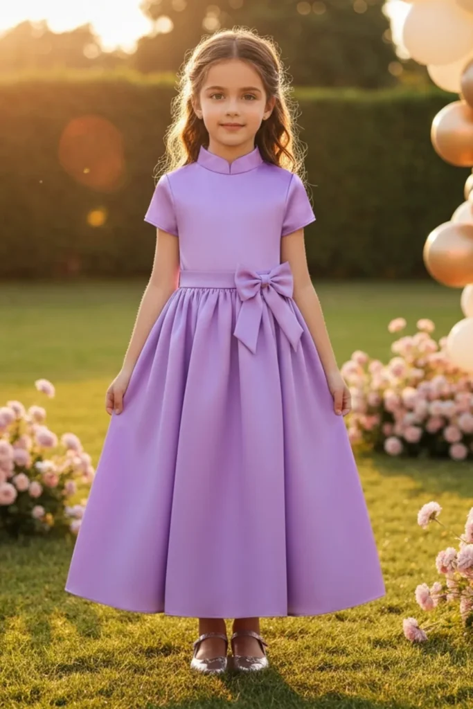 Kids Satin Dress