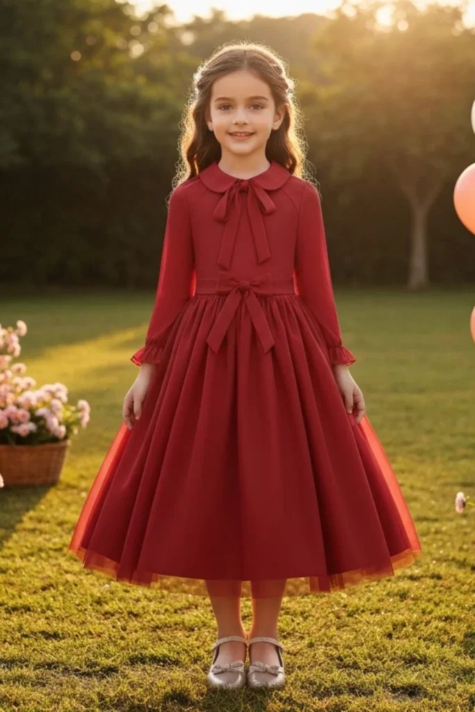 Red Toddler Dress