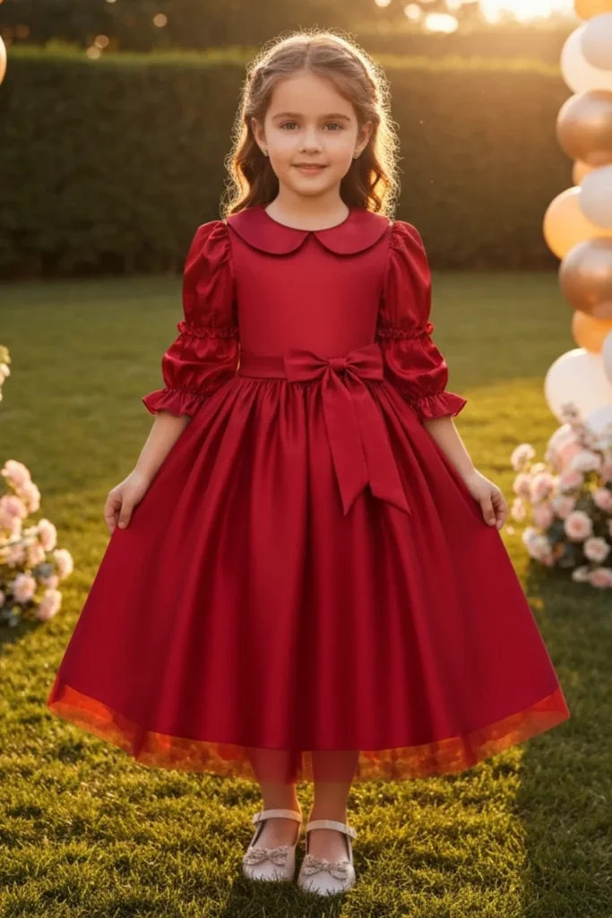Cute Red Dress For