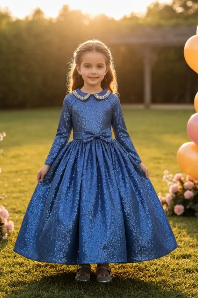 Blue Dresses for Kids
