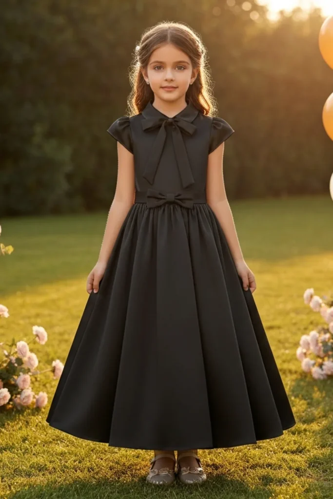 Toddler Black Dress