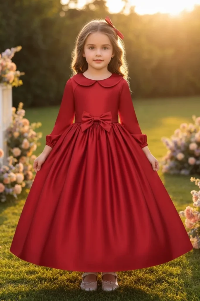 Kids Satin Dress