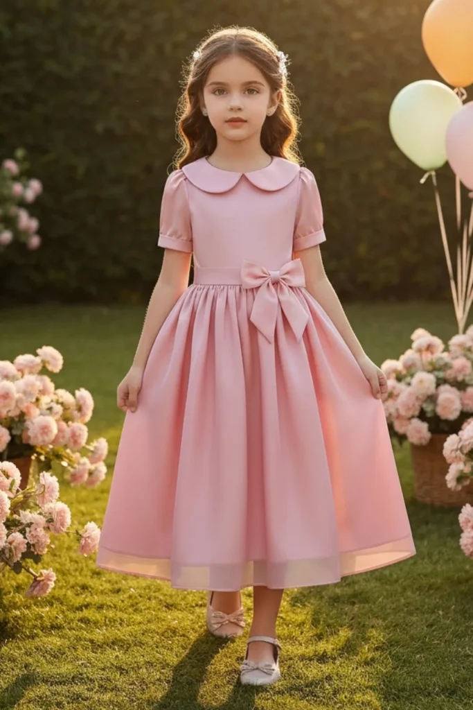 Purple Dresses For Kids