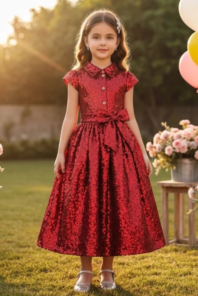 Red Dresses For Kids