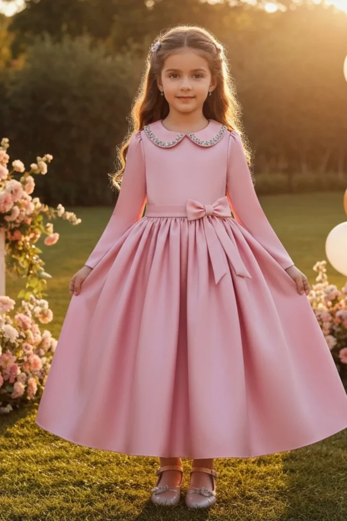 Baby Satin Dress