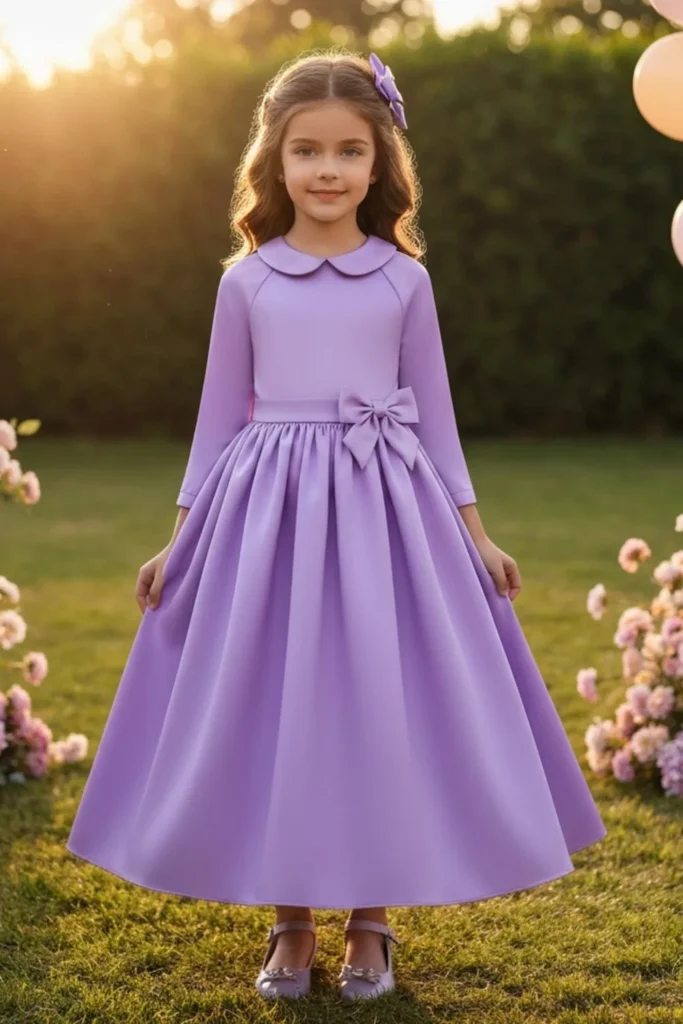 Purple Baby Dress