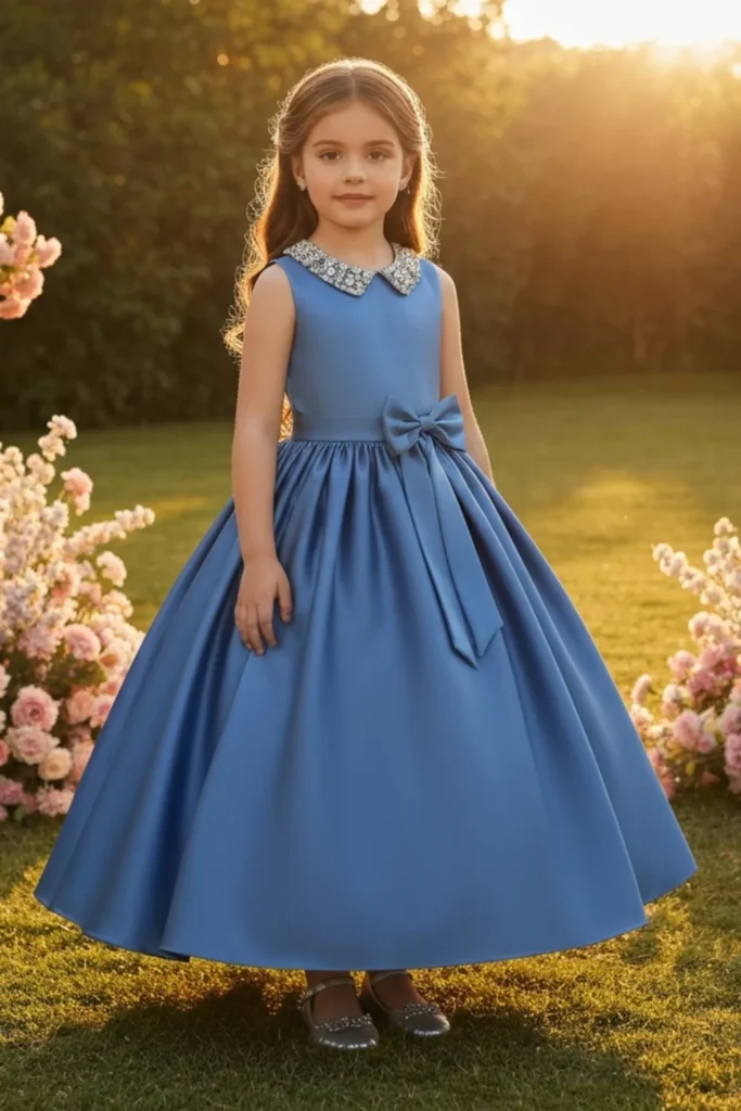 Kids Satin Dress