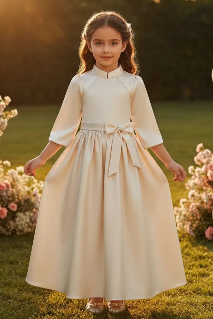 White Toddler Dress