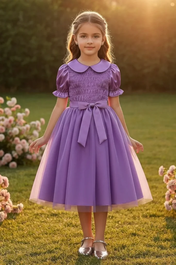 Purple Toddler Dress