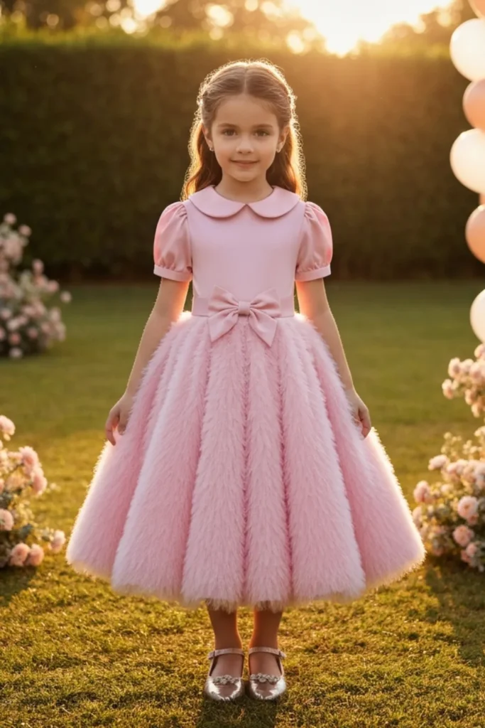 Satin Dresses For Kids