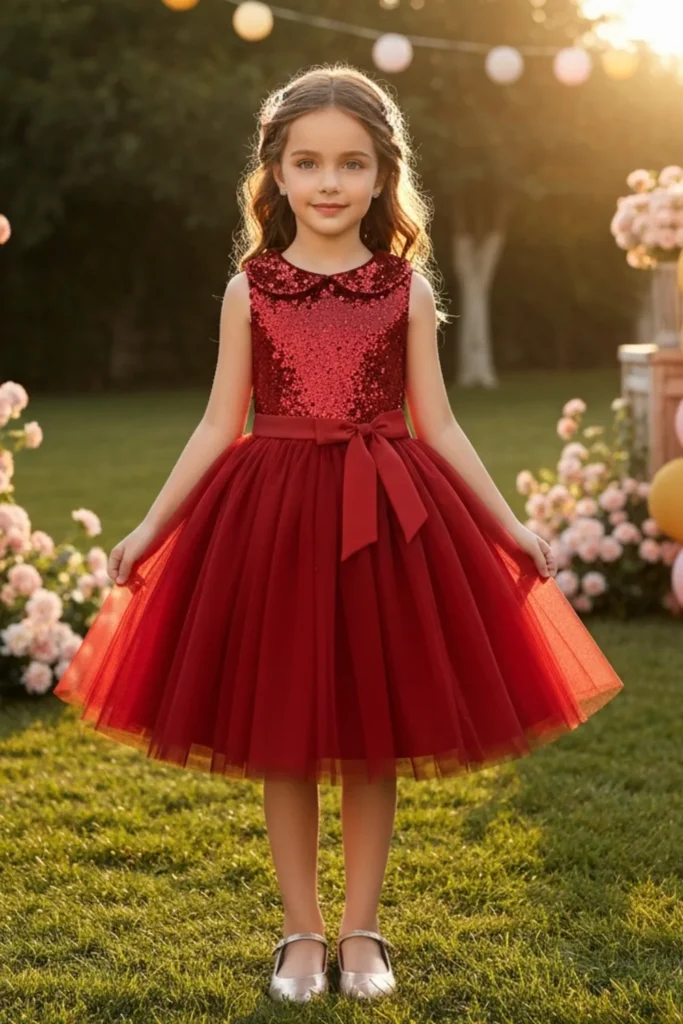 Kids Red Dress