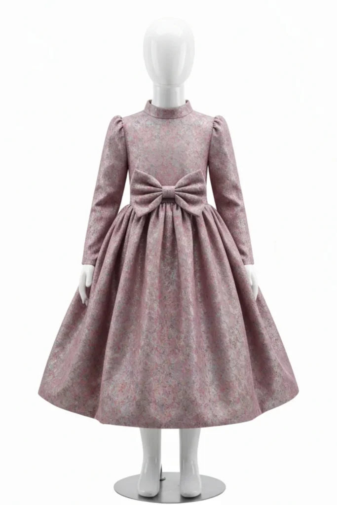 Kids Brocade Dress
