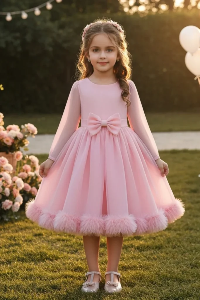 Kids Chiffon Dress