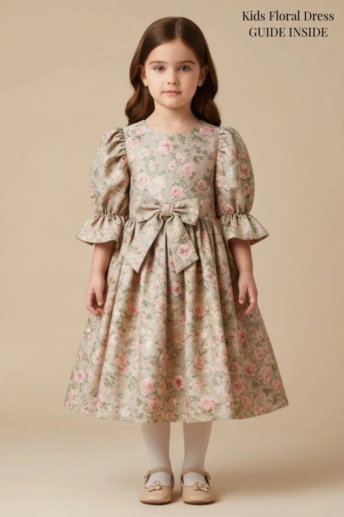 Kids Floral Dress