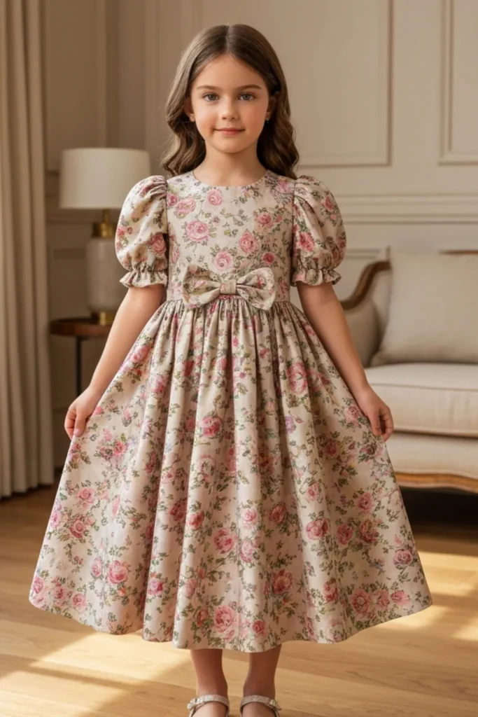 Kids Floral Dress