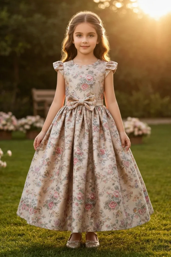 Kids Floral Dress