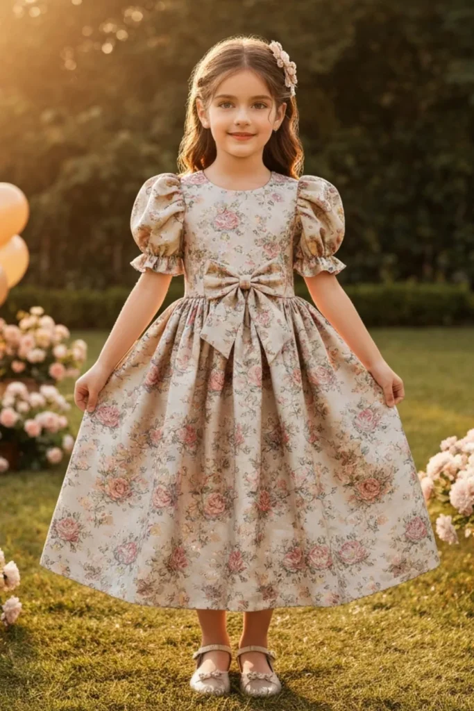 Kids Floral Dress
