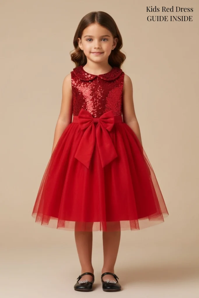 Kids Red Dress