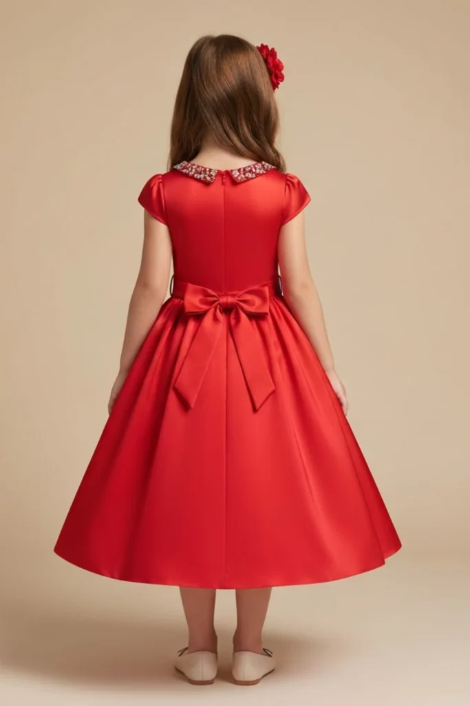 Kids Red Dress