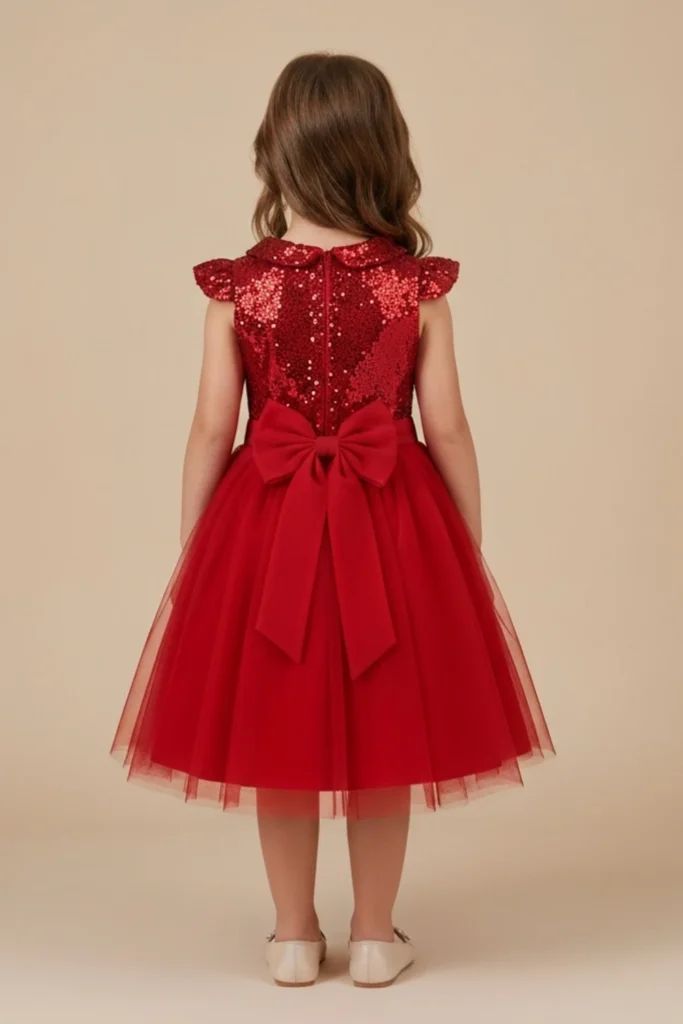 Kids Red Dress