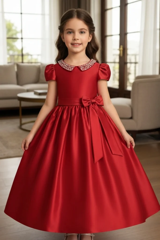 Kids Red Dress