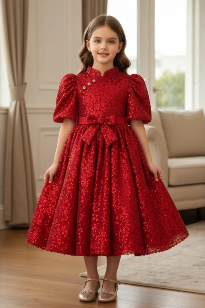 Kids Red Dress