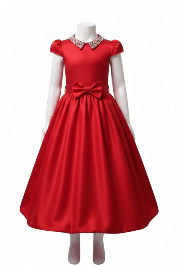 Kids Red Dress