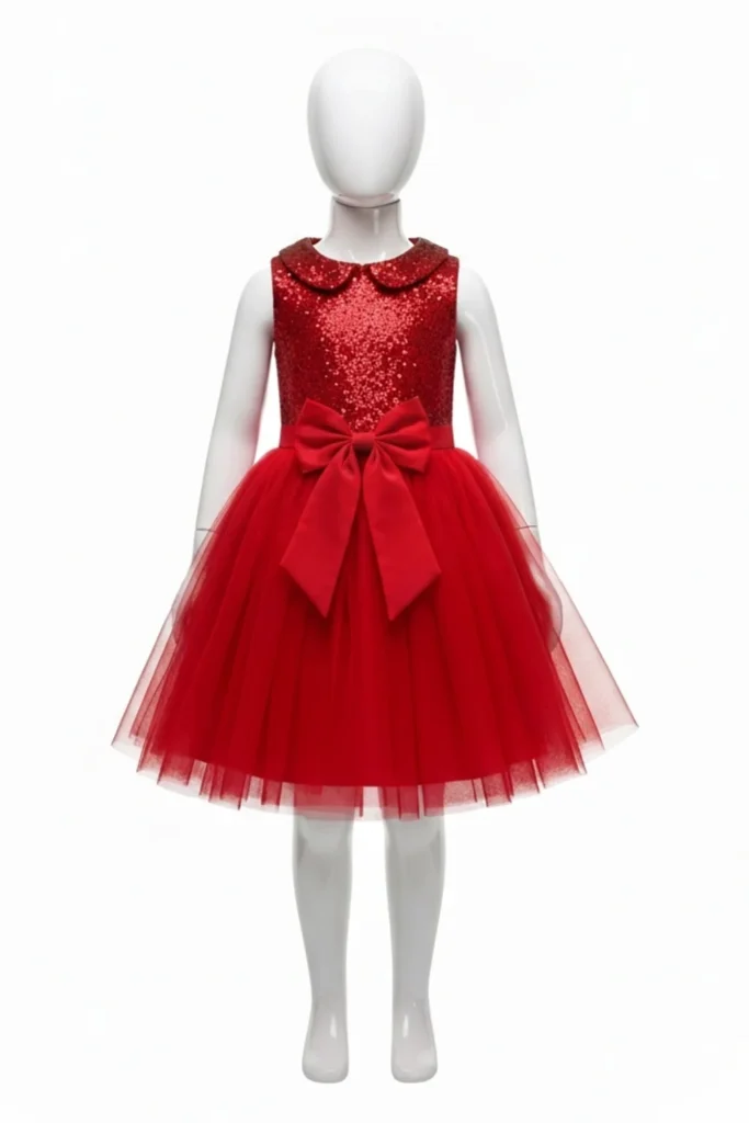 Kids Red Dress