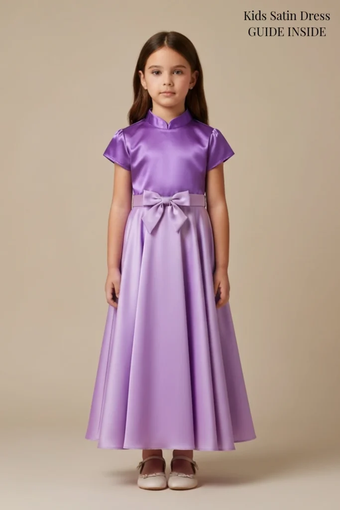 Kids Satin Dress