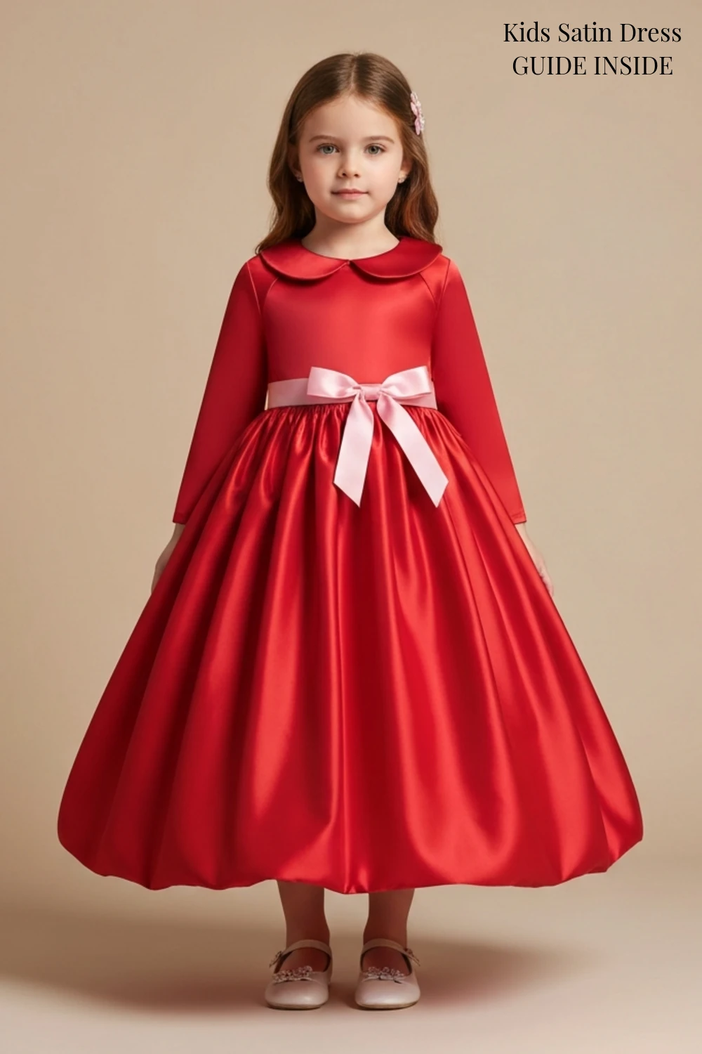Kids Satin Dress
