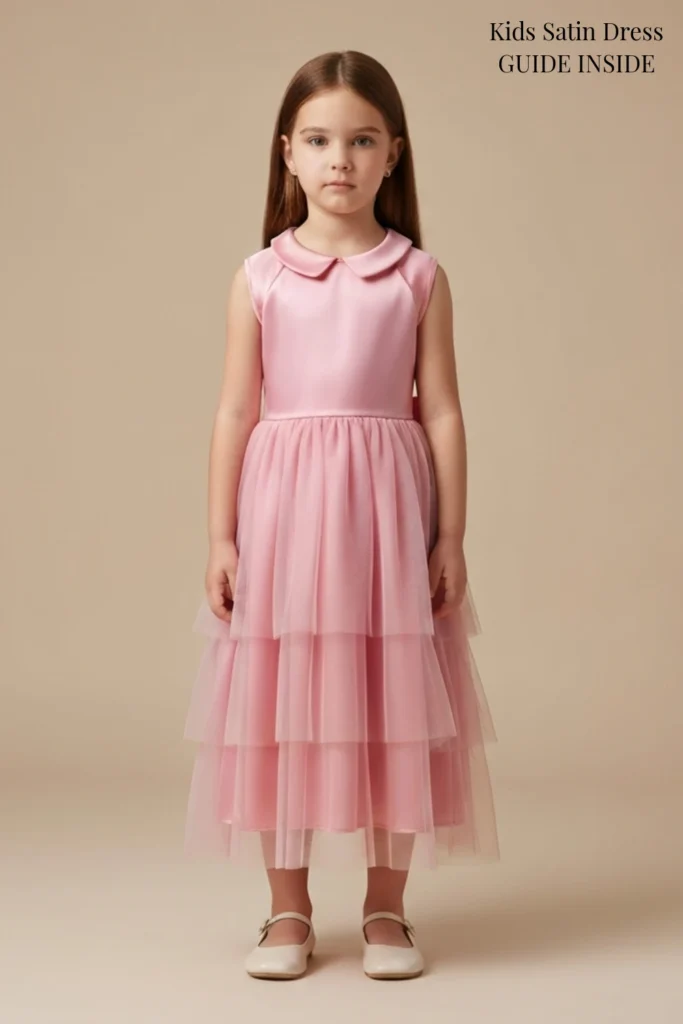 Kids Satin Dress
