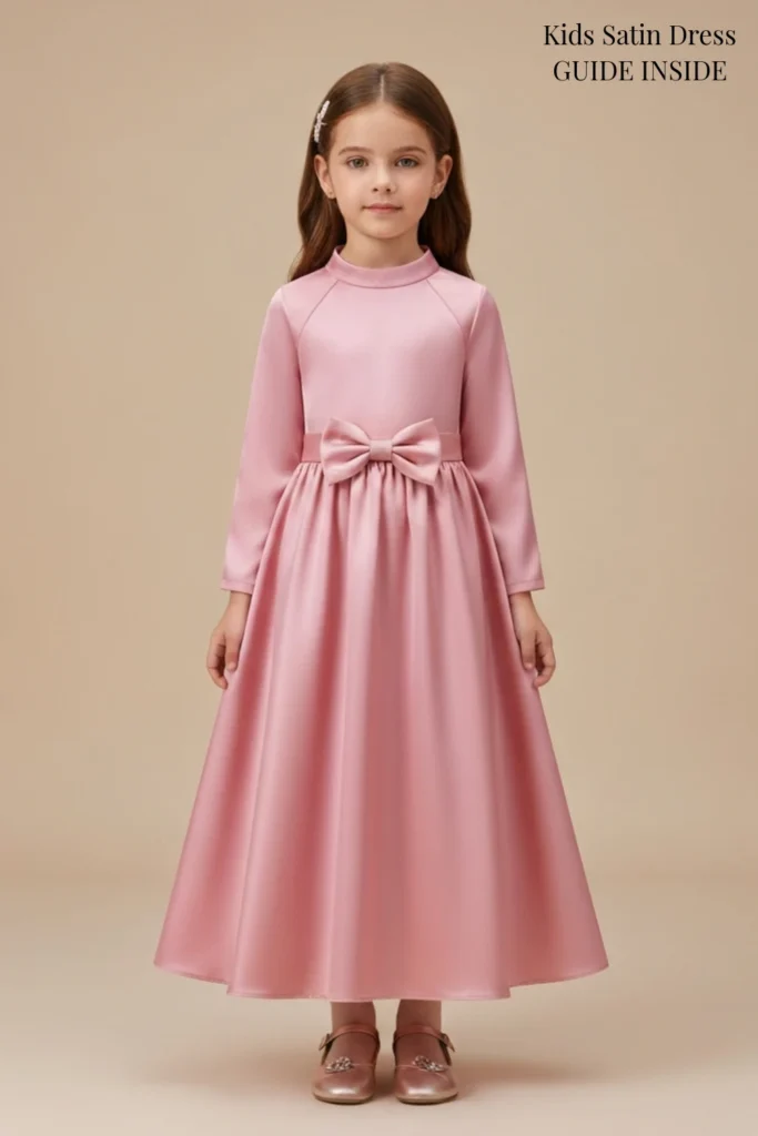 Kids Satin Dress