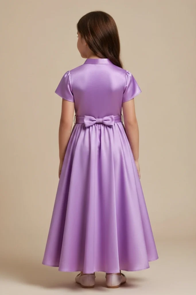 Kids Satin Dress