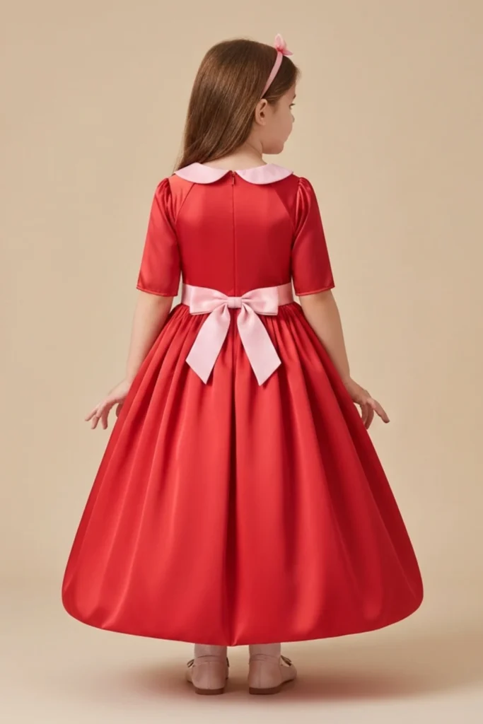 Kids Satin Dress