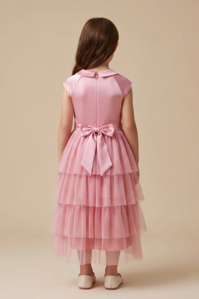 Kids Satin Dress