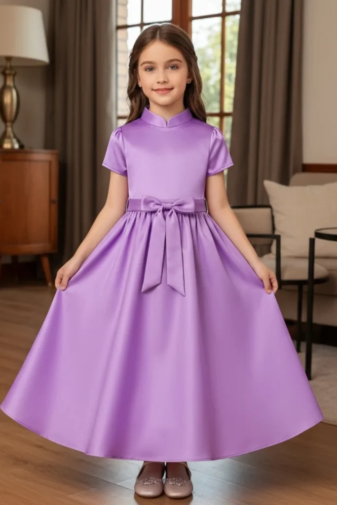 Kids Satin Dress