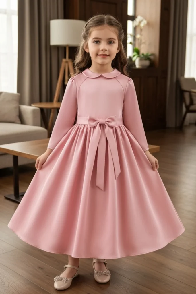 Kids Satin Dress