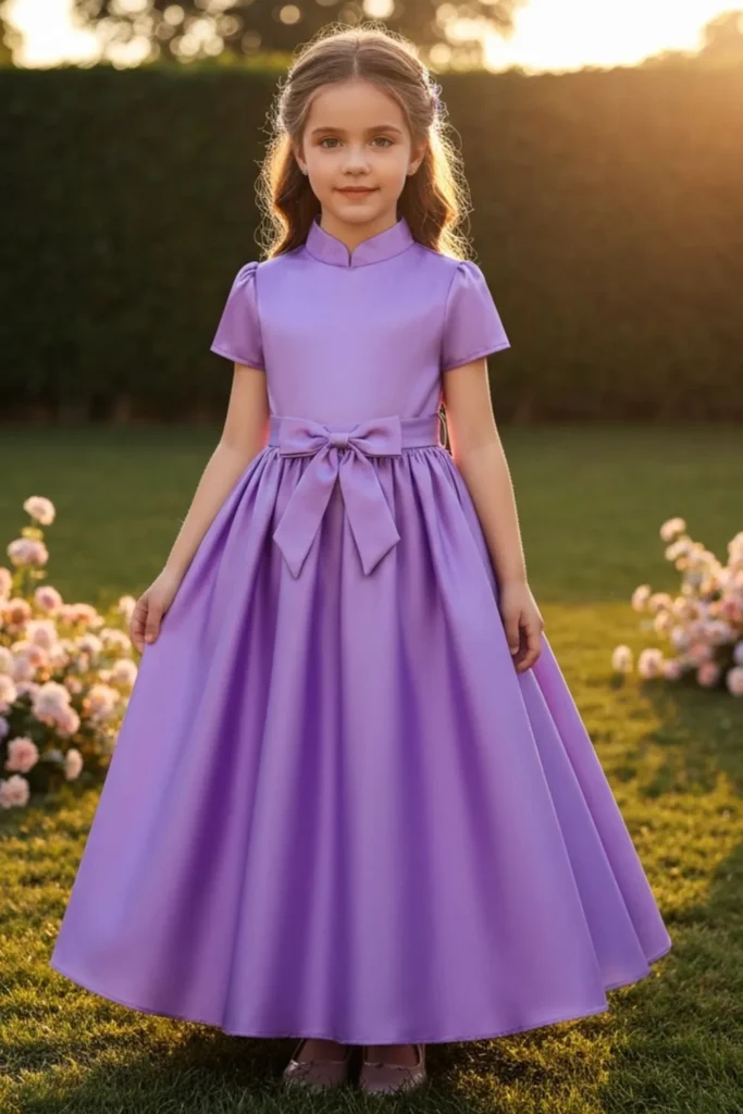 Kids Satin Dress