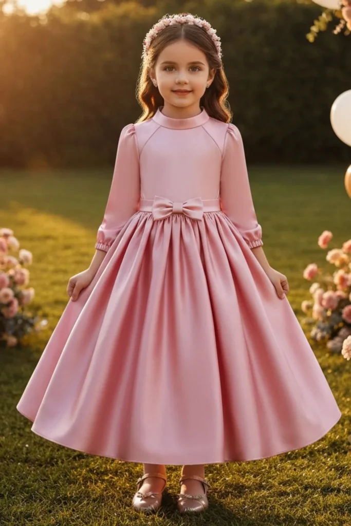 Kids Satin Dress