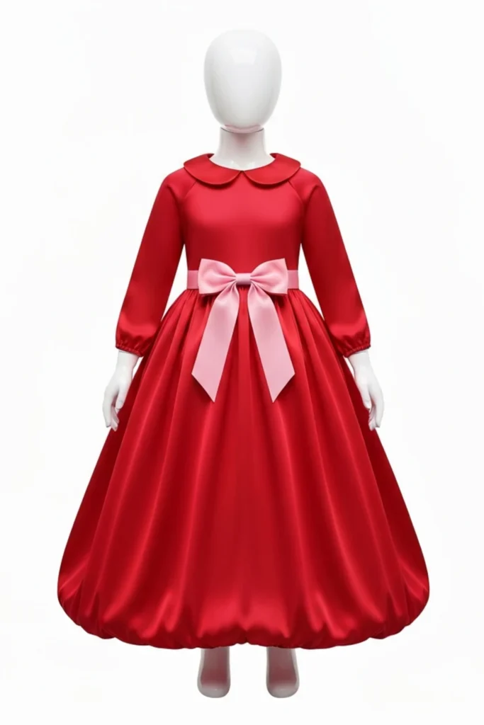 Kids Satin Dress