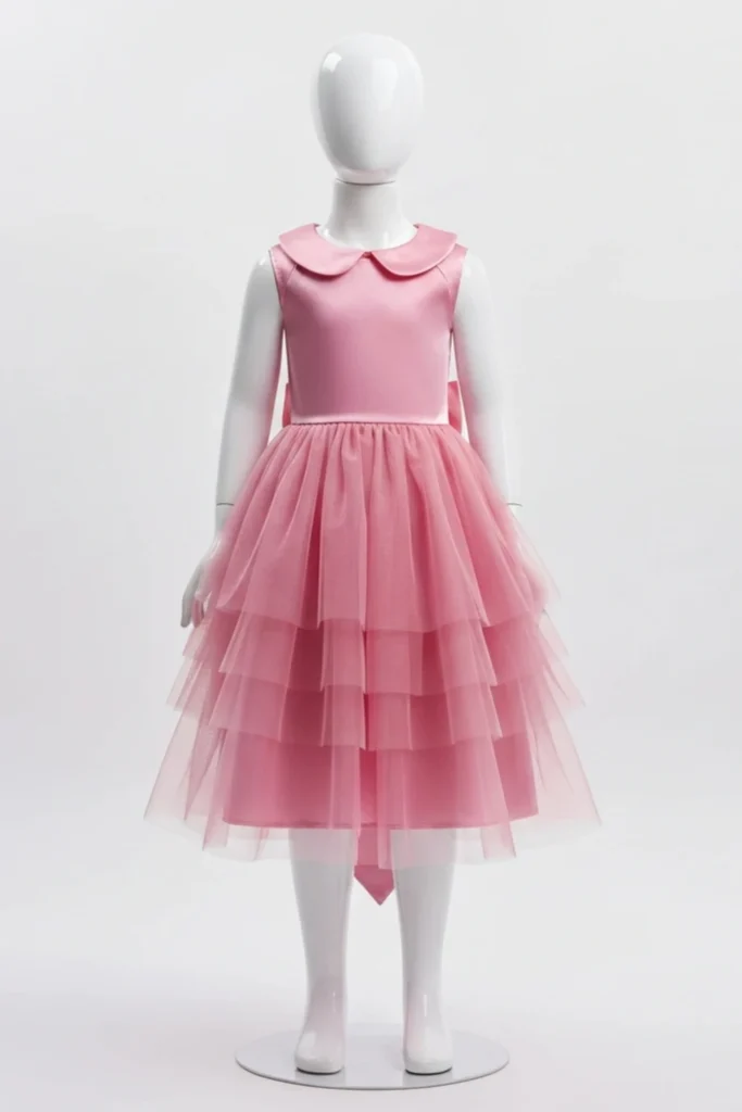 Kids Satin Dress