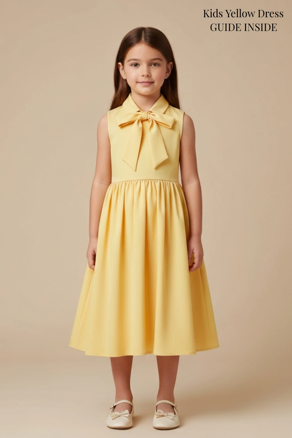 Kids Yellow Dress