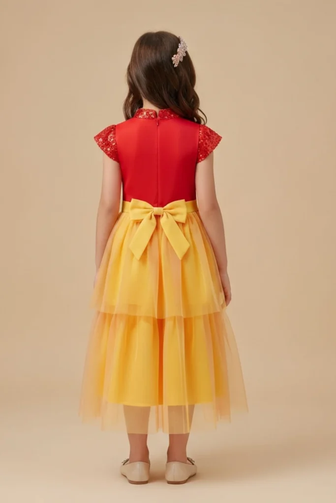 Kids Yellow Dress